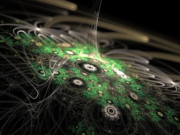 A graphic illustrating the concept of superposition in quantum computing, showing a qubit existing in multiple states simultaneously, contrasted with a classical bit that is either 0 or 1. The image should visually represent the increased complexity and computational power of qubits.