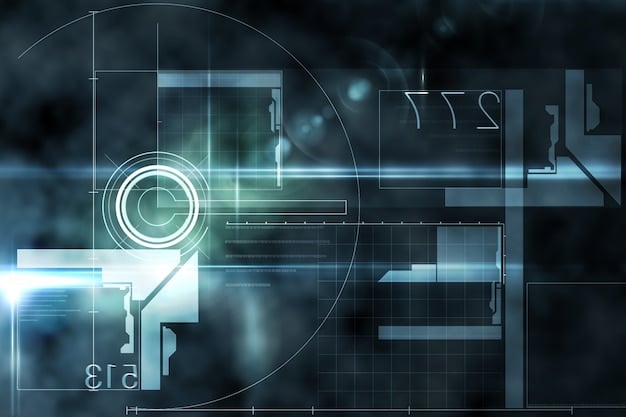 A split-screen image contrasting a traditional security camera with an AI surveillance system interface, highlighting the difference in data processing capabilities and ethical considerations.
