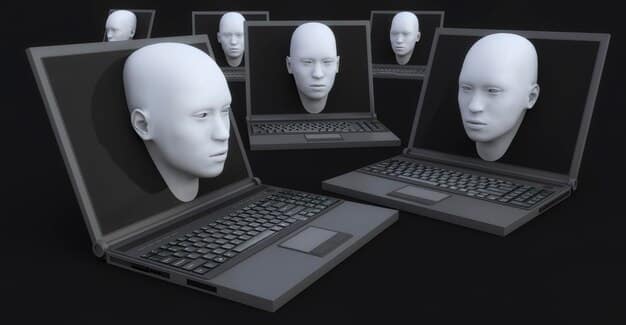 An image illustrating how AI facial recognition systems can misidentify individuals of certain ethnicities due to biased training data.