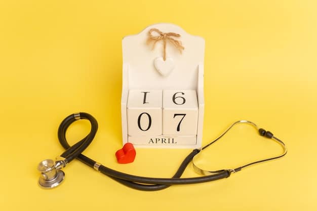 A calendar marked with upcoming medical appointments, symbolizing the strategy of scheduling healthcare visits to spend down the FSA balance before the year ends.