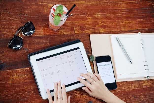 A calendar highlighting key dates related to ESPP enrollment and purchase dates, along with a checklist for employees to ensure they complete all necessary steps.